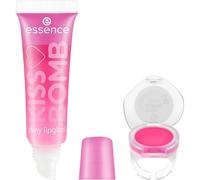 essence KISS BOMB shiny lipgloss & lip balm, shiny 10.8ml