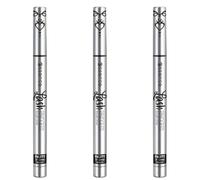 essence Lash Princess Brush Liner Party, Eyeliner, No. 01, Black, Long-Lasting, Highly Pigmented, Intense, Vegan, Waterproof, No Microplastic Particles, No Perfume, Pack of 3 (3 x 0.55 ml)
