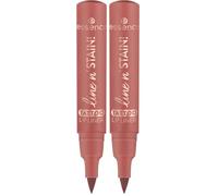 essence line n' STAIN! TATTOO LIP LINER, longlasting, defining, tinting effect, colour intense (2.5ml) (Pack of 2)