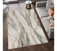 Desire Rugs Essence Living Room Area Rug Oragnic Abstract Design Contemporary Hallway Runner- Rustic 200X290, Orange