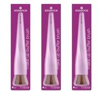 essence Make Up Buffer Brush, No. 01, Multi-Colour, Nanoparticles Free, Pack of 3 (3 x 1 Pieces)