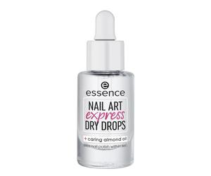 Essence Nail Art Express Dry Drops 8ml Vitamin E Almond Oil 60 Sec
