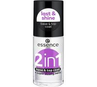 Essence Nail Polish 2 in 1 Base & Top Coat 8 ml
