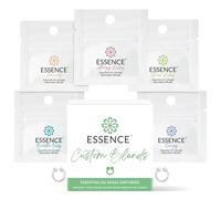 Essence Nasal Diffuser | Essential Oil Ring | Silicone Nose Inhaler Bundle Pack (Custom Blends)