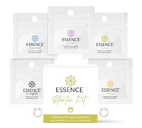 Essence Nasal Diffuser | Essential Oil Ring | Silicone Nose Inhaler Bundle Pack (Starter Kit)