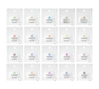 Essence Nasal Diffuser Ring Try-All Sample Pack - 20 Essential Oil Nose Ring Inhalers for Focus, Calm & Mood Support - Find Your Signature Wearable Aromatherapy Scent for Travel, Work & Self-Care