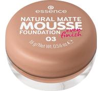 essence NATURAL MATTE MOUSSE FOUNDATION, mattifying, covering, express result, matte (16g)