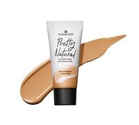 essence Pretty Natural Hydrating Foundation, Make Up with Hyaluronic + Aloe Vera, No. 070 Warm Cashew, Nude, Moisturising, Radiantly Fresh, Matte, Vegan, Oil-Free, Alcohol-Free (30 ml)