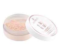 essence silky BLUR TRANSLUCENT LOOSE SETTING POWDER 10, 9 g | Light peach tone, silky lightweight formula, mattifying and brightening finish with a smooth blurred effect