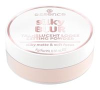 essence silky BLUR TRANSLUCENT LOOSE SETTING POWDER, mattifying, fixing, brightening, translucent, matte (9g)