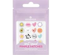 essence spot squad PIMPLE PATCHES, treatments, multi-coloured, anti-spots, nourishing, covering, for blemished skin, vegan, perfume, alcohol, parabens, pack of 1 (32 pieces)