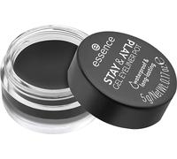 Essence Stay & Play Gel Eyeliner Pot No. 01, Long-Lasting, Highly Pigmented, Smudge-Resistant, Colour-Intensive, Matt, Vegan, Waterproof, No Microplastic Particles, Nanoparticles Free, Pack of 1 (5 g)