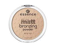essence sun club matt bronzing powder, bronzer, 01, nude, mattifying, matt, for dry skin, for blemished skin, vegan, alcohol-free, preservative-free, paraben-free, pack of 5 (5x15g)