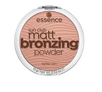 essence sun club matt bronzing powder, mattifying, matte (15g)