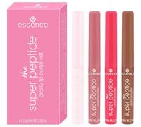 essence the super peptide glossy lip butter set ...LIKE A SUNDAY MORNING, natural, shiny, shimmery, translucent (1pcs)