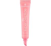 essence the super peptide glossy lip treatment, lip balm, no. 04, pink, smoothing, with vitamins, nourishing, vegan, no parabens, no microplastic particles, nanoparticles free, pack of 10 ml