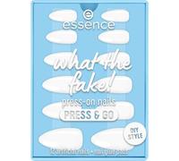 Essence - What the Fake! Press-on Nails Press & Go - 02 Bare White