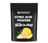 Essencea Citric Acid 2.2kg Pure Bulk Ingredients | Non-GMO | 100% Pure Citric Acid Powder [Packaging May Vary]