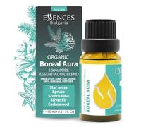 Essences Bulgaria Boreal Aura Organic Essential Oil Blend 15ml | Silver Fir, Scotch Pine, Norway Spruce, Star Anise, Cedarwood | Aromatherapy, Sauna & SPA | 100% Pure & Natural | Undiluted