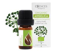 Essences Bulgaria Organic Angelica Essential Oil 5ml | Angelica archangelica | 100% Pure and Natural | Undiluted | Therapeutic Grade | Family Owned Farm | Steam-Distilled | Non-GMO | Vegan