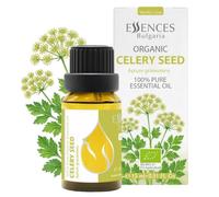 Essences Bulgaria Organic Celery Seed Essential Oil 15ml | Apium graveolens | 100% Pure | Natural | Undiluted | Therapeutic Grade | Aromatherapy | Cosmetics | Cruelty Free | Non-GMO | Vegan