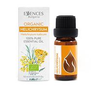 Essences Bulgaria Organic Helichrysum Essential Oil 10ml | Helichrysum italicum | 100% Pure and Natural | Undiluted | Therapeutic Grade | Family Owned Farm | Steam-Distilled | Non-GMO | Vegan