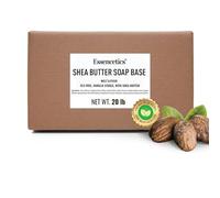 Essencetics 20 lb Shea Butter Soap Base for Melt and Pour - SLS and SLES Free - Premium Glycerin Soap Base for Soap Making - Use with Soap Making Supplies