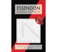Essendon Football Club Word Search: Puzzles and Word Searches with Easy to Read Print about the Legends & Heroes of the Essendon Football Club AFL | ... Vacations, Holidays and Father's Day