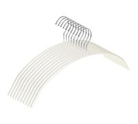 EssenFlolis 10 Pack No Shoulder Bumps Non-Slip Metal Clothes Hangers