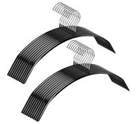 EssenFlolis 20 Pack No Shoulder Bumps Non-Slip Metal Clothes Hangers