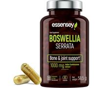 ESSENSEY - Boswellia Capsules I 1000 mg per Recommended Daily Dose I 90 Capsules I 600 mg Boswellic Acid I For Vegetarians I 45 Daily Doses I Cellulose Capsule