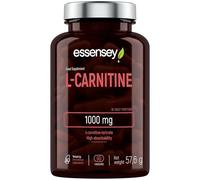Essensey L-Carnitine 1000mg - 90 Capsules | High Absorption Form | Ideal for Vegetarians High Strength L Carnitine Supplement