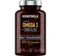 ESSENSEY Omega 3 + 2000IU D3 90 Capsules
