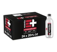Essentia Water; 20-oz. Bottle; Ionized Alkaline Bottled Water; Electrolyte Infused for Smooth Taste; pH 9.5 or Higher; 99.9-Percent Pure, Overachieving H2O for the Doers and Believers