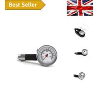 Essential 0-100 PSI Tire Pressure Gauge - Safe and Accurate for Every Journey