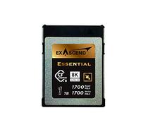Essential 1TB CFexpress Type B 1400MB/s Write Speed, 1800MB/s Read Speed, RAW 8K Video For Professional Grade DSLR and Video Cameras Sustained Write Speeds 900MB/s (8K Video, 1TB)