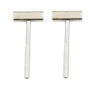 Essential 2pcs Grinding Wheel Dressers for Cleaner Cuts on Your Bench Grinder