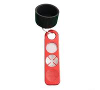 Essential 4 in 1 Billiard Chalk Holder and Tip Shaper Keep Your Game on Point (Red)