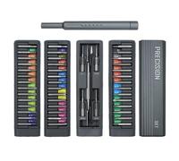 Essential 49Piece Precisions Small Screwdriver Set for Technicians in Electronics and Craft Project Electronics Repair Toolset