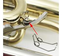 Essential 5 PCS Valve Springs for Trumpet, Trombone and Alto Made of Iron (Alto)