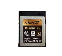 Essential 512GB CFexpress Type B 1400MB/s Write Speed, 1800MB/s Read Speed, RAW 8K Video For Professional Grade DSLR and Video Cameras Sustained Write Speeds 900MB/s (8K Video, 512GB)
