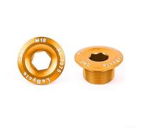 Essential Aluminum Crank Cover Screws for M4000, M590, M596 Integrated Cranks (Gold)