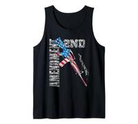 Essential AR15 - Pro 2a American Flag Gun 2nd Amendment Tank Top