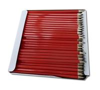 Essential Arts 144 Office HB Wooden Drawing and Sketching Pencils for School Classroom, Business and DIY - Class Pack Hexagonal Graphite Pencils
