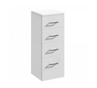 Essential Bathrooms Essential Alaska White Drawer Unit 350mm Wide - EF119W