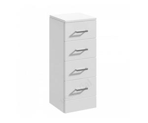 Essential Bathrooms Essential Alaska White Drawer Unit 350mm Wide - EF119W