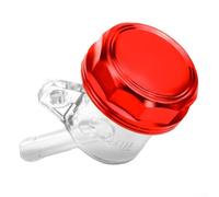 Essential Brake Fluid Reservoir Cup for Motorcycles Ideal for Off Road and ATVs (red)