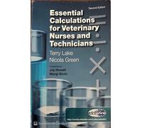 Essential Calculations for Veterinary Nurses and Technicians