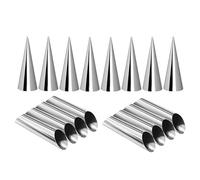 Essential Cannoli Horn Maker Croissants Bread Shaped Mold Practical Dessert Making Moud Cooking Supplies Cream Horn Moulds