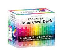 Essential Color Card Deck: Break out the color wheel with 200 cards to mix, match & plan! Includes hues, tints, tones, shades & values